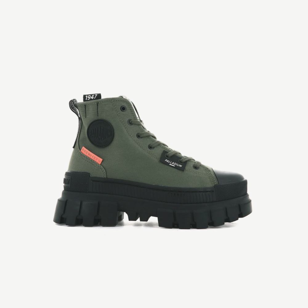 Palladium Revolt Hi Textile Boots WMS 9 (41) - olive - Picture 5 of 6